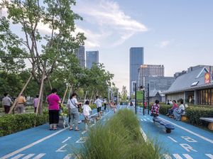 Kreatifnya China Ubah Bekas Landasan Pacu Jadi Taman Cantik
