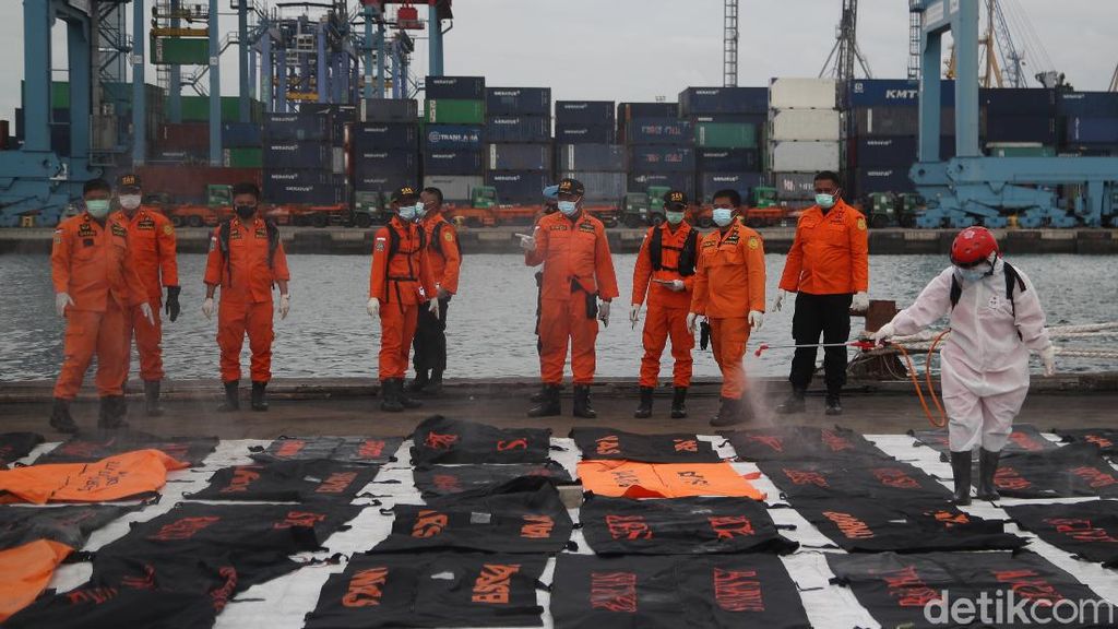 Lagi, 36 Kantong Bagian Tubuh Korban Sriwijaya Air Ditemukan
