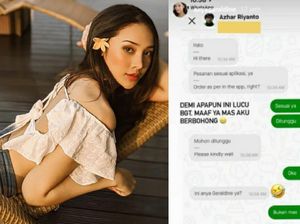 Kocak! Anya Geraldine Bohongi Ojol Saat Pesan Croissant