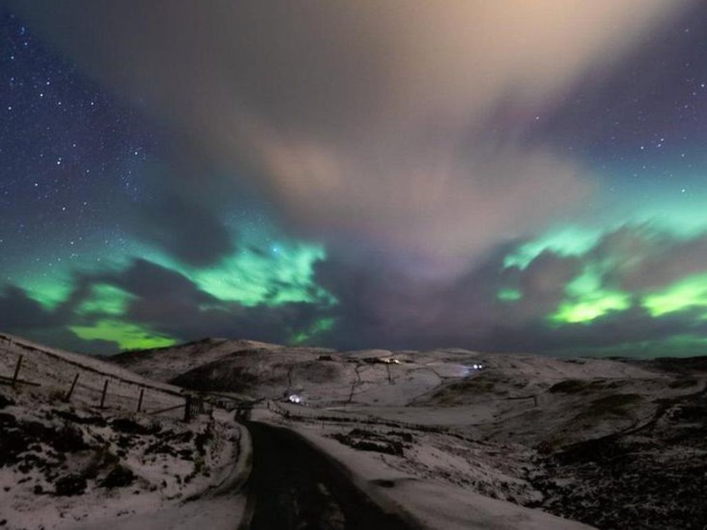Aurora Borealis, Fenomena Cahaya Utara dalam Rekaman Foto