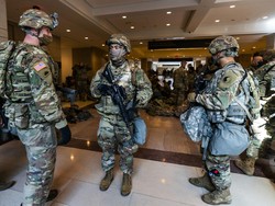 150 Tentara Garda Nasional Positif Corona Usai Jaga Pelantikan Biden