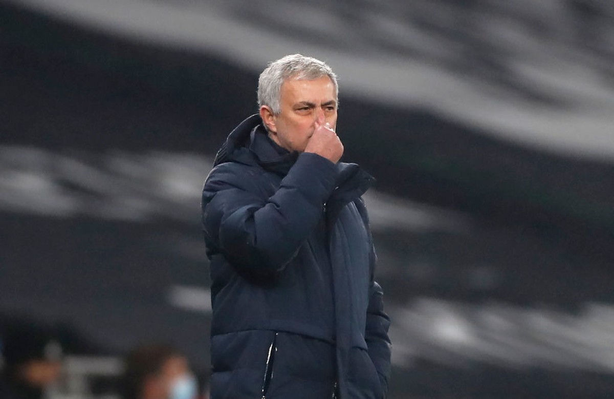 Satu Kekesalan Jose Mourinho (Getty Images/Pool)
