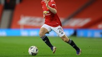 Daniel James, penyerang sayap Manchester United terus surut performanya (Getty Images)