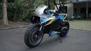 Anti Mainstream, Ini Penampakan Motor Sport Listrik Universitas Budi Luhur