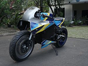 Anti Mainstream, Ini Penampakan Motor Sport Listrik Universitas Budi Luhur