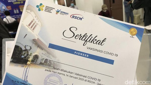 Sudah Vaksin COVID-19 atau Belum? Ini Lho Tandanya