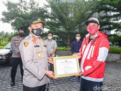 Polisi Banyuwangi Beri Penghargaan pada Media yang Edukasi soal COVID-19