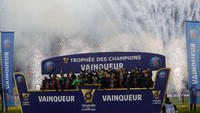 PSG berhasil menjadi juara setelah mengalahkan Marseille dengan skor 2-1 di Stade Bollaert-Delelis, Kamis (14/1/2021) dini hari WIB. 