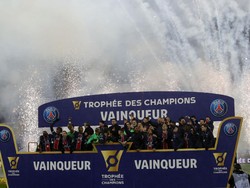 PSG berhasil menjadi juara setelah mengalahkan Marseille dengan skor 2-1 di Stade Bollaert-Delelis, Kamis (14/1/2021) dini hari WIB. 