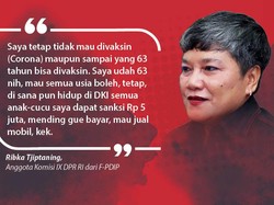 Tolak Vaksin, Aspirasi Wakili Rakyat atau Pribadi?