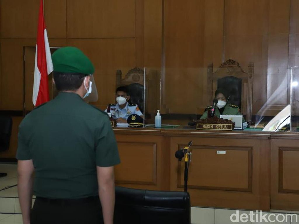 Prada Ilham Dituntut 1,5 Tahun Penjara-Dipecat dari TNI