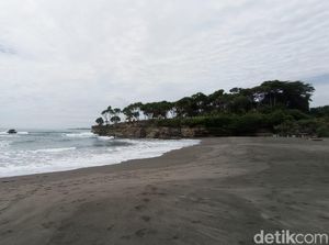 Ada Spot Menawan Baru di Pantai Batu Hiu Pangandaran, Penasaran?