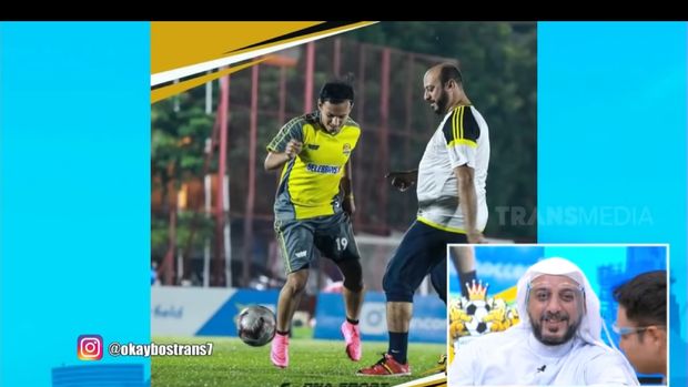 syekh ali jaber sepakbola raffi ahmad