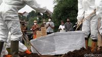 TPU Srengseng Sawah Dipakai untuk Makam COVID-19