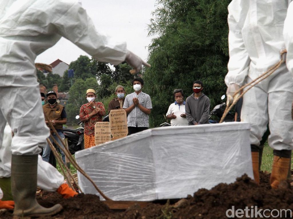 TPU Srengseng Sawah Dipakai untuk Makam COVID-19