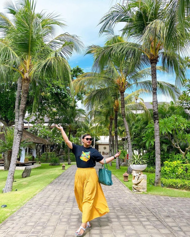 Wanda Haraa liburan ke Bali/instagram.com/wanda_haraa