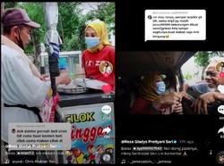 Dokter Gladys Jadi Sorotan Usai Borong Cilok dan Pisang di Pinggir Jalan