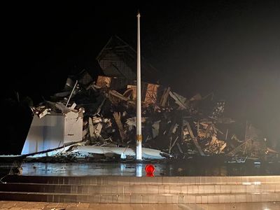 Penampakan Kantor Gubernur Sulbar-Hotel Maleo Rusak Akibat Gempa Majene