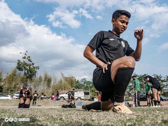 Pemain PSS Sleman Irkham Zahrul Mila ingin Shopee Liga 1 2020 setop, lanjut musim baru.