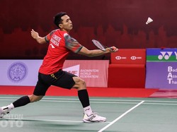 Hasil Thailand Open: Jonatan Kalah, Gagal Jumpa Anthony di Semifinal