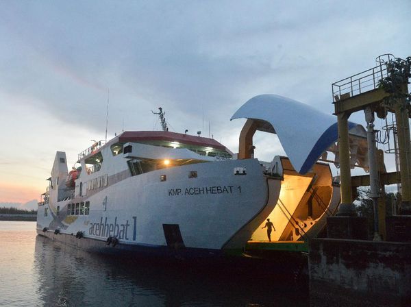 KMP Aceh Hebat untuk Transportasi Wilayah Terluar