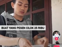 Kena Prank Orang Iseng, Penjual Cilok Ini Sampaikan Pesan Haru