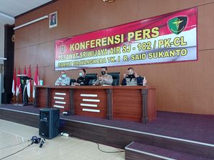 Total 155 Kantong Jenazah Korban Sriwijaya Air Diterima DVI hingga Pagi Ini