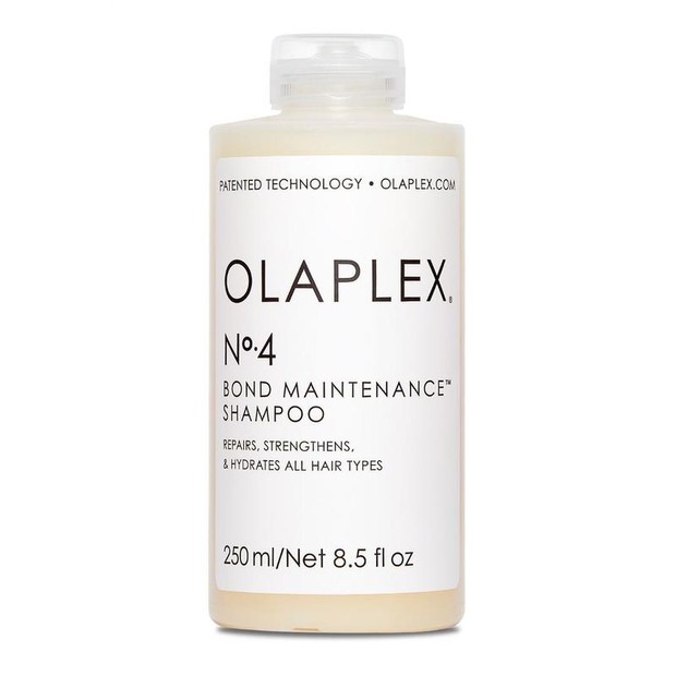 Olaplex No. 4 Bond Maintenance Shampoo/olaplex.com Sampo ini memperbaiki dan melindungi dari tekanan sehari-hari, termasuk rambut rusak, ujung bercabang dan kusut dengan menghubungkan kembali ikatan yang rusak.