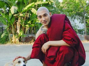 Biksu Ganteng Viral Curi Perhatian Netizen, Ternyata Ini Profesi Sebelumnya