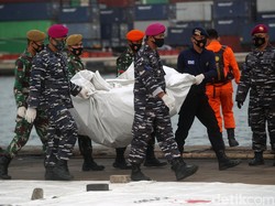 9 Hari Pencarian Korban Sriwijaya Air, 308 Kantong Jenazah Terkumpul