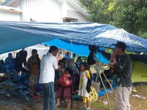 BRI Salurkan Bantuan Obat-obatan hingga Tenda untuk Korban Gempa Sulbar