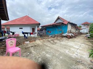 Rutan Mamuju Terdampak Gempa M 6,2: Tembok Roboh-Napi Patah Tulang