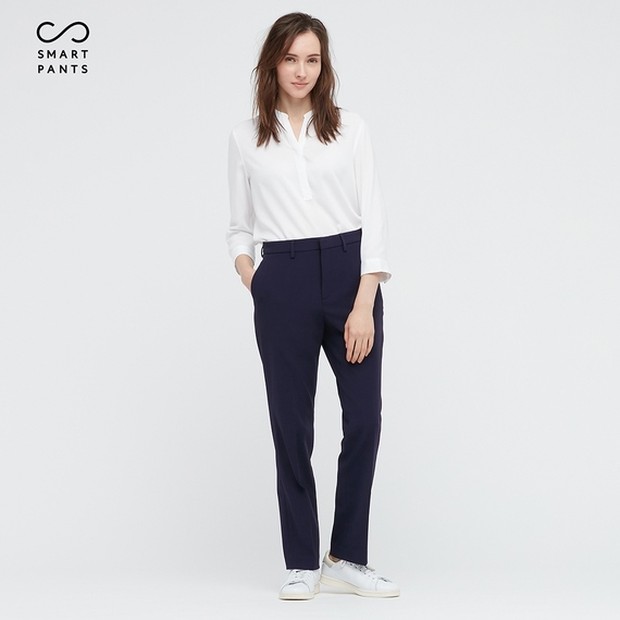 smart straight trousers