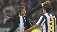 Balik ke Juventus. Dengan kabar Conte condong melanjutkan karier di Italia, demi keluarga, Juventus yang pernah dilatihnya periode 2011–2014 pun menjadi salah satu yang dikabarkan langsung menaruh minat.  Foto: Getty Images/Marco Luzzani