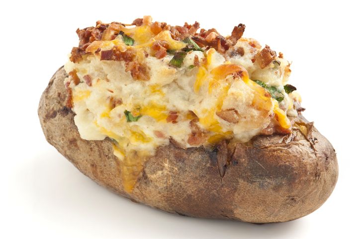 Menu Baked Potato di Wendy's