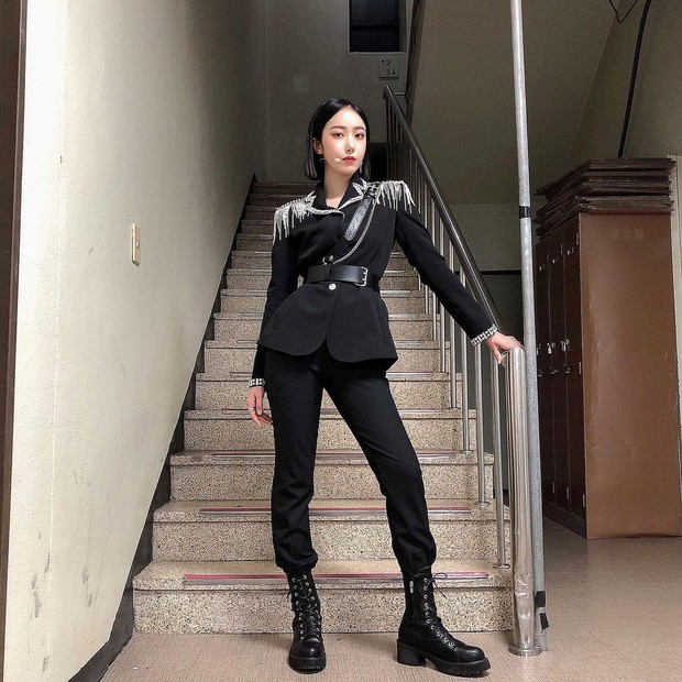 Idol Korea Girl Crush/sumber: www.instagram.com/official_g_i_dle/ Potret SinB G-friend yang memiliki aura girl crush.