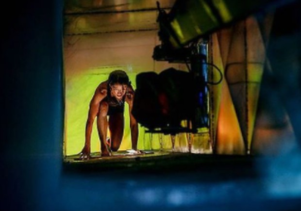 Lee Si Young ketika syuting drama Sweet Home / foto: instagram.com/leesiyoung38 Lee Si Young ketika syuting drama Sweet Home / foto: instagram.com/leesiyoung38