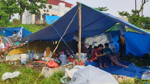 Pengungsi Gempa Sulbar membutuhkan bantuan. Dok. CT Arsa