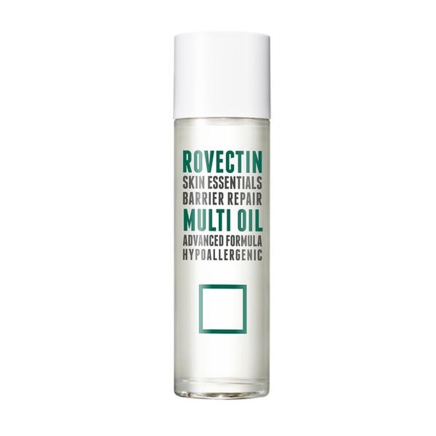 Rovectin Barrier Repair Multi Oil/rovectin.com Banyak penggemar K-Beauty yang terobsesi dengan body lotion Rovectin Barrier Repair Multi Oil, karena terdiri dari hydrating squalane, gently exfoliating AHA dan minyak nabati yang kaya akan asam lemak omega.
