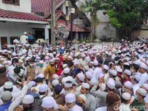 Lokasi Pemakaman Habib Ali di Rawajati Jaksel Dipadati Pelayat