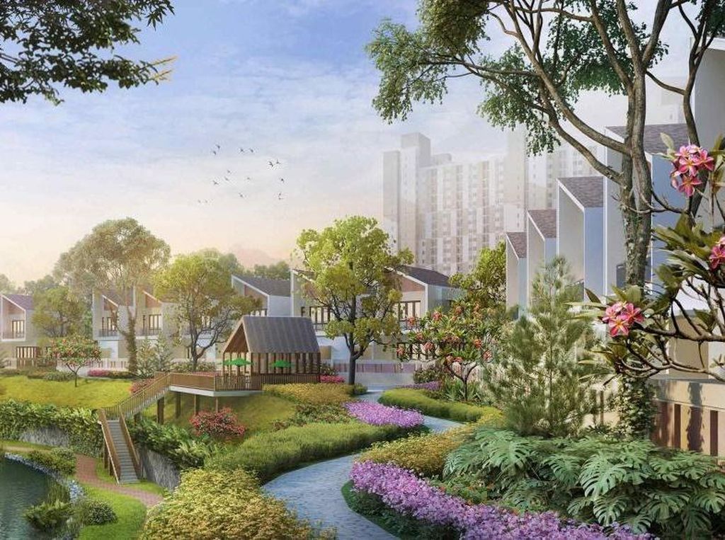 Buruan! Cuma Rp 6 Jutaan/Bulan, Punya Rumah 2 Lantai Depan Stasiun LRT Buruan! Cuma Rp 6 Jutaan/Bulan, Punya Rumah 2 Lantai Depan Stasiun LRT