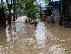 Tanah Longsor dan Banjir Terjang Manado, 5 Orang Meninggal-500 Mengungsi