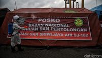 Cegah Corona, Posko Darurat Sriwijaya Air di JICT Disemprot Disinfektan