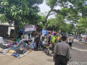 Picu Kerumunan dan Langgar Prokes, CFD di Cianjur Dibubarkan Polisi Picu Kerumunan dan Langgar Prokes, CFD di Cianjur Dibubarkan Polisi