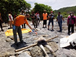 Mayat Tanpa Identitas Ditemukan Nelayan di Pantai Sekotong Lombok