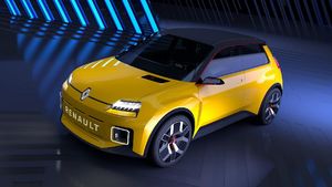 Imut Banget, Ini Penampakan Mobil Listrik Konsep Renault 5