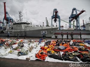 Pencarian CVR Sriwijaya Air SJ182 Dilanjutkan, TNI AL Kerahkan 34 Penyelam Pencarian CVR Sriwijaya Air SJ182 Dilanjutkan, TNI AL Kerahkan 34 Penyelam