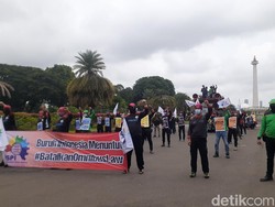 Ada Aksi Tolak Omnibus Law di Monas, Polisi Siapkan Posko Rapid Test