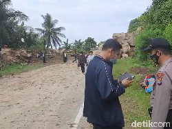 Sempat Terputus Lagi, Akses Jalan Majene-Mamuju Sudah Bisa Dilalui