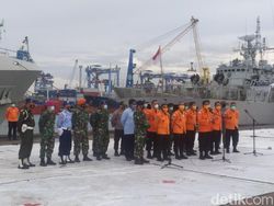 10 Hari Evakuasi, Basarnas Terima 310 Kantong Jenazah-55 Potongan Besar SJ182